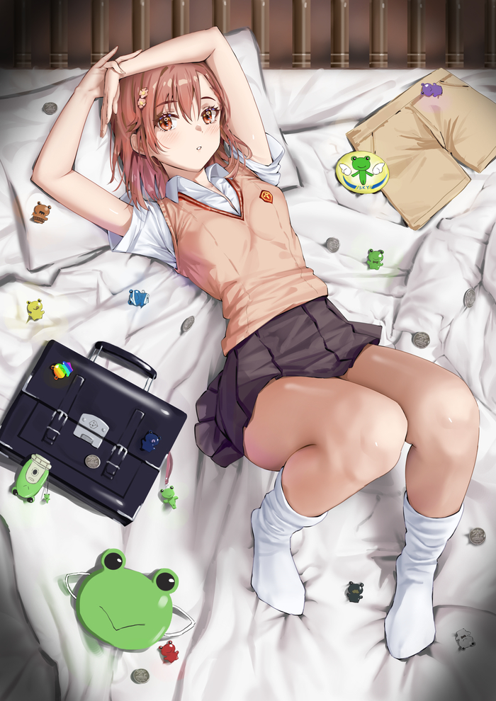   Anime Art, , To aru Kagaku no Railgun, Misaka Mikoto, Pixiv
