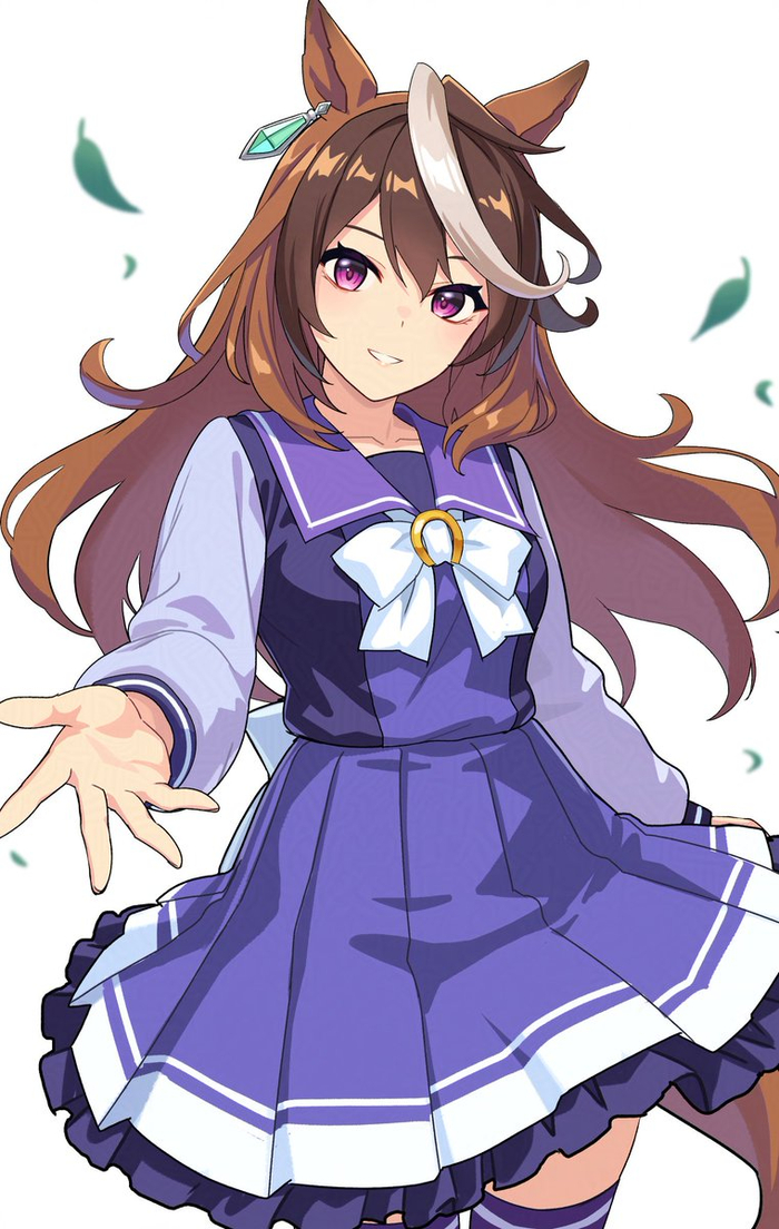 Symboli Rudolph , Anime Art, Uma Musume Pretty Derby, Symboli Rudolph, Animal Ears, 