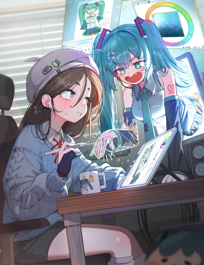  ! Hatsune Miku, Vocaloid, Anime Art, Vocaloid Art
