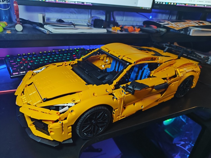 GULY 10622 Chevrolet Corvette C8 Z06 LEGO, LEGO Technic, Mould King, , , ,  , , ,  , 