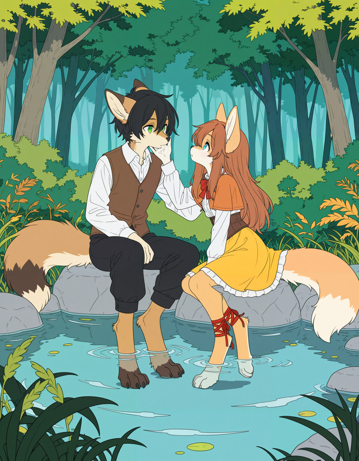      ? , , , Furry Art, Furry Fox, , , ,  