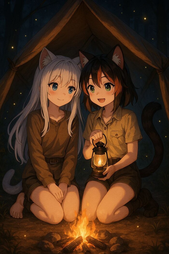 Алеся с сестрёнкой