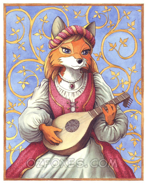 Renaissance Musician , , Furry Fox