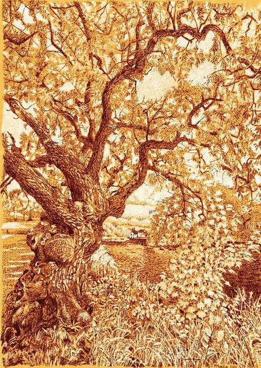   Dotwork, , 
