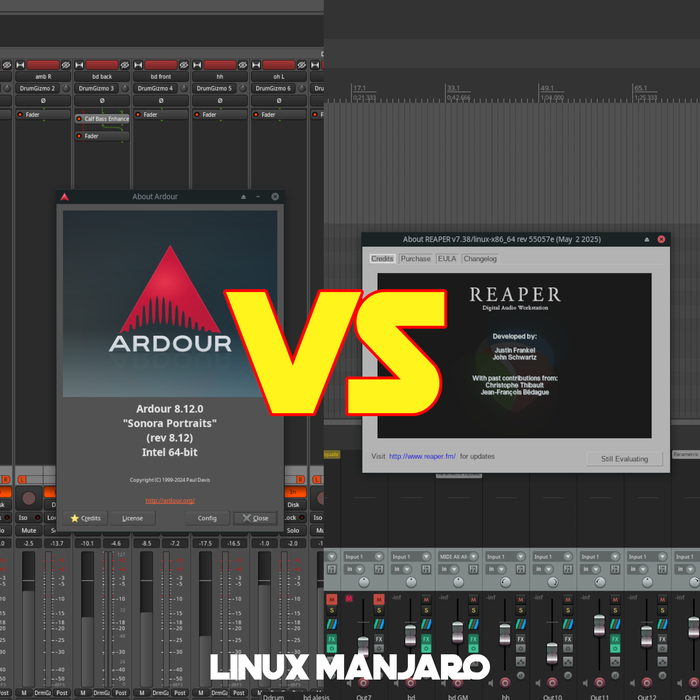 Ardour vs Reaper  Linux' Linux, Daw, ,  , Reaper, , , Manjaro, ,   , ,   , ,  ()
