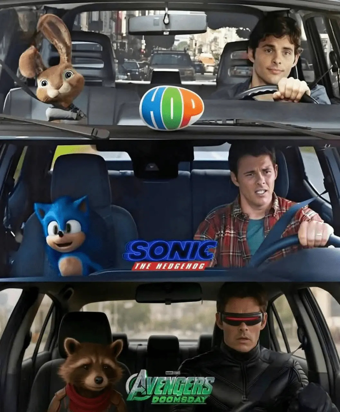 Любит Джеймс Мэрсден со всякими CGI зверюшками тусить