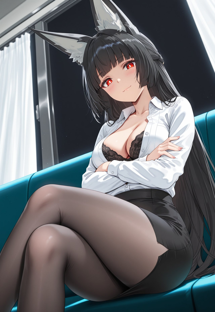  Zenless Zone Zero, Hoshimi Miyabi (zzz), , , , Anime Art, ,  , Animal Ears