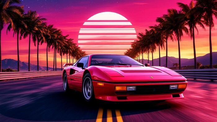 #endline  ,  , Retrowave,    , 