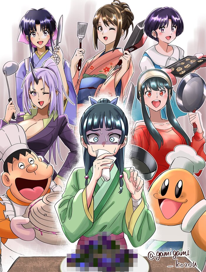     , , Anime Art, , Spy X Family, Ranma, Tensei Shitara Slime Datta Ken, Gintama,  , Kamiya Kaoru, Doraemon, Yor Forger, Maomao, Kusuriya no Hitorigoto, Shion