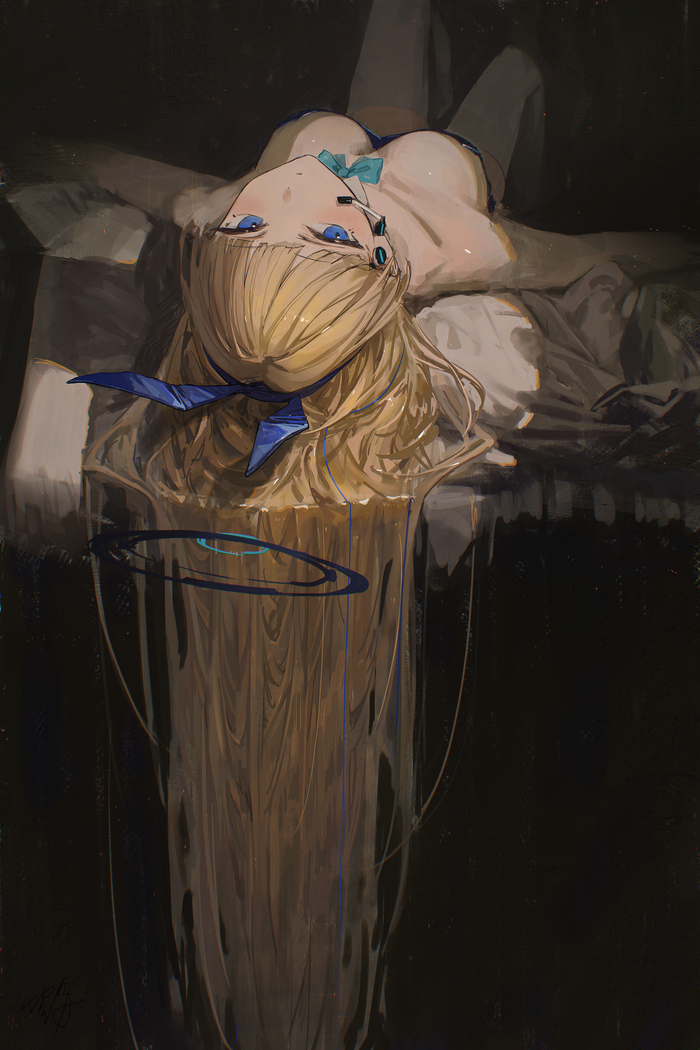 Asuma Toki Anime Art, , Blue Archive, Asuma Toki, Bunnysuit, Hidulume