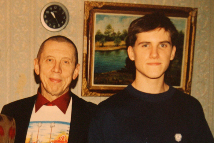 Валерий Золотухин с сыном Сергеем