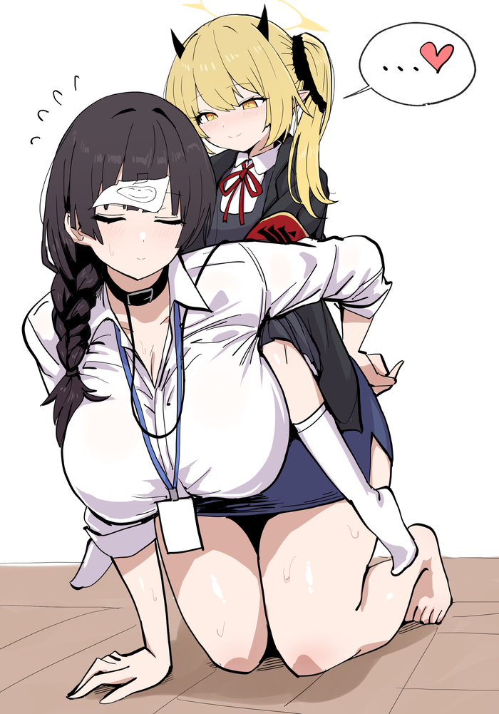  , Anime Art, Blue Archive, Sensei (Blue Archive), Tanga Ibuki
