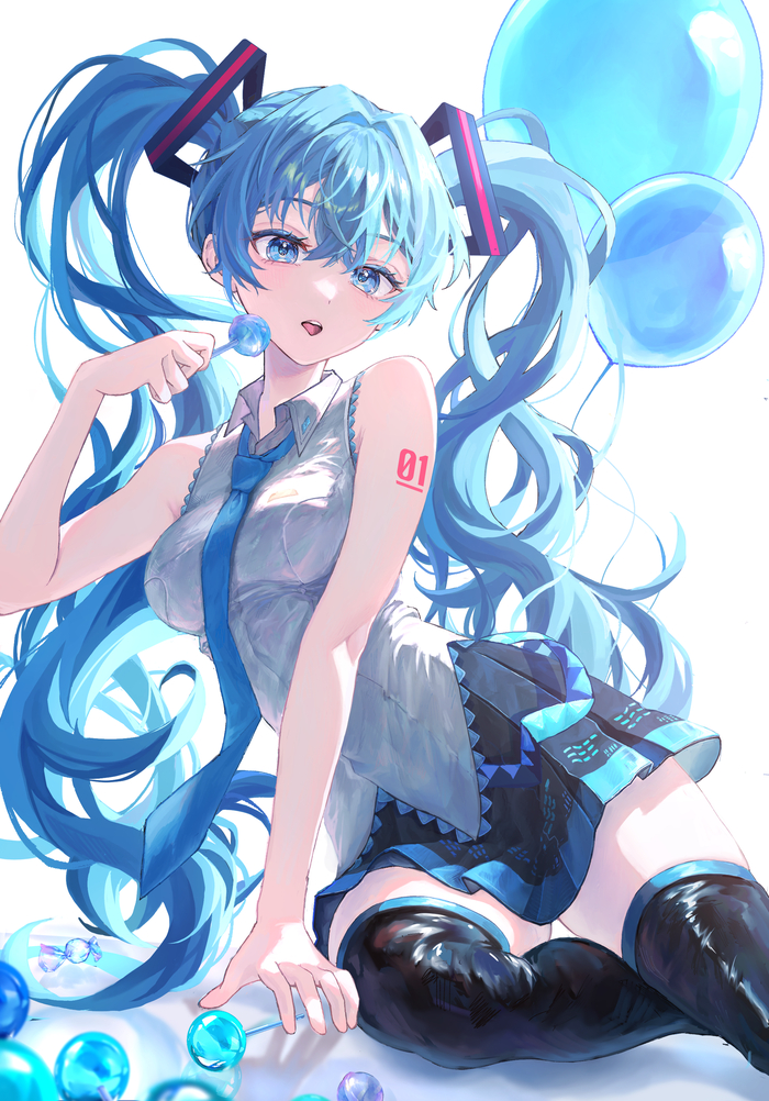 Hatsune Miku #284 , Anime Art, Hatsune Miku, ,  , , , ,  , Zettai Ryouiki