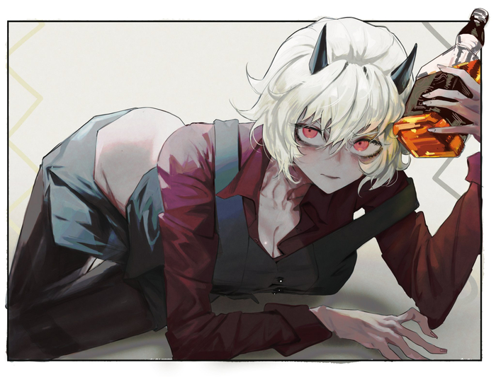  Anime Art, , Helltaker, Malina
