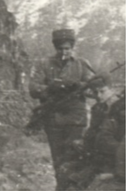 Рядовой Герасимович О.П., снайпер, 2 взвод, Седьмая рота, Руха, Панджшер, зима 1984 год.