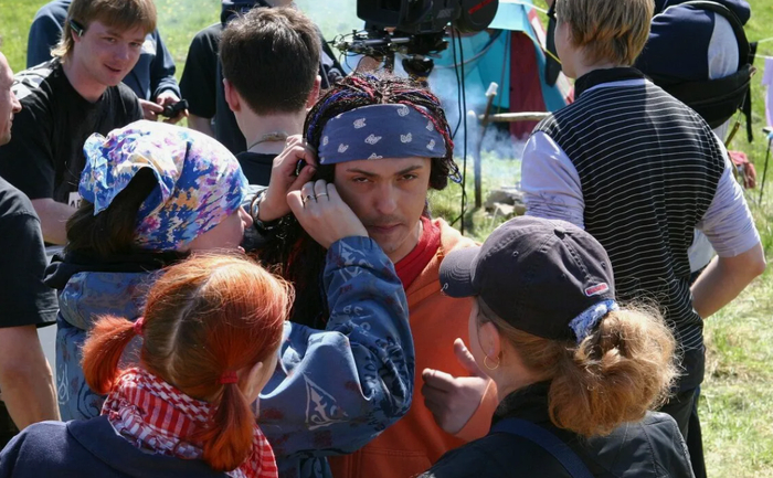 Кадр со съемок