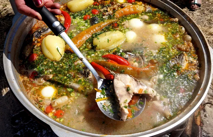 Астраханская уха