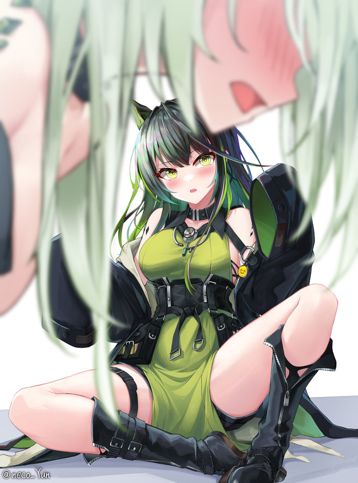  ... ?... Anime Art, , Mon3tr, Kaltsit, Arknights