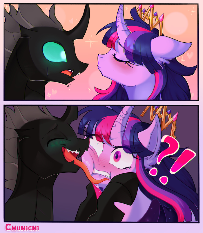   My Little Pony, Twilight Sparkle, Changeling, Thorax
