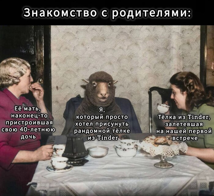 - Ну ты и баран!