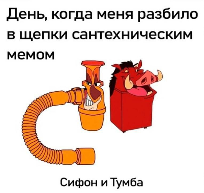 Это мем для сантехников, вы не поймёте