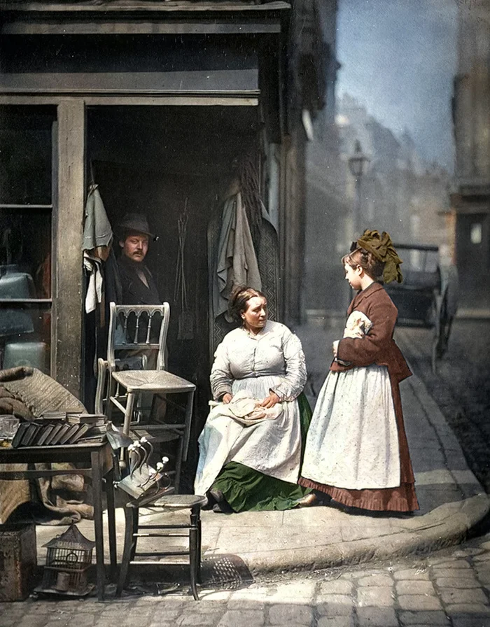 Уникальные исторические кадры, которые перенесут вас в прошлое. 20 раскрашенных фотографий из ХIX века. Часть VII Историческое фото, Старое фото, 19 век, Фотография, Колоризация, Длиннопост