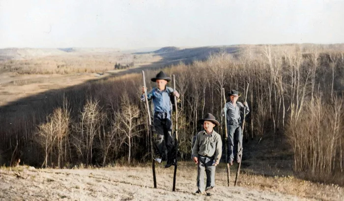 Необычные и интересные снимки из разных стран мира, сделанные в XX веке. 20 раскрашенных фотографий. Часть VII 20 век, Историческое фото, Старое фото, Фотография, Колоризация, Длиннопост