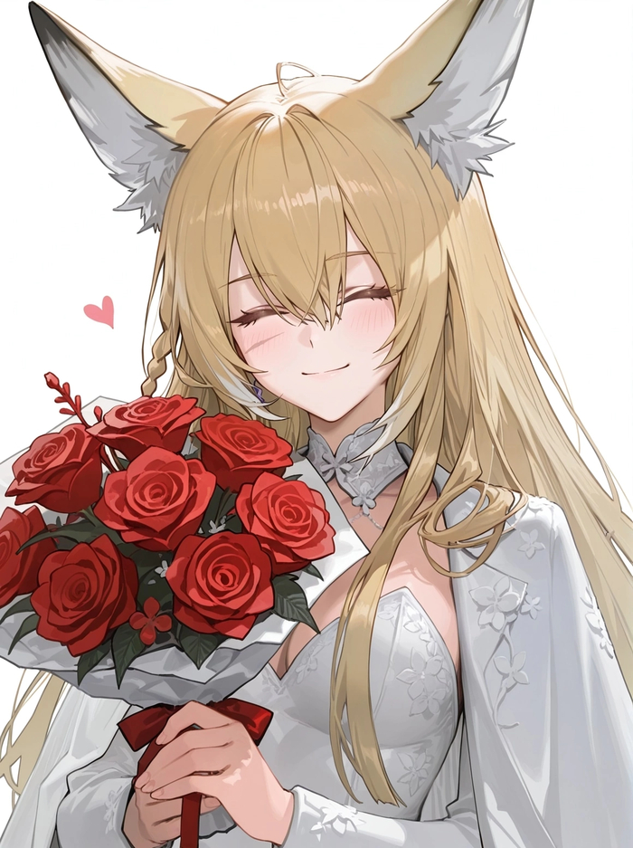  , Anime Art, Animal Ears, Vulpisfoglia (Arknights), Arknights