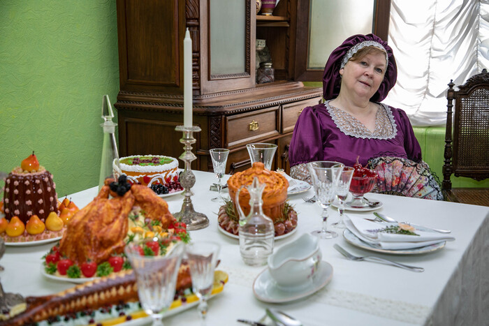 Парадный обед в усадьбе К.Н. Батюшкова