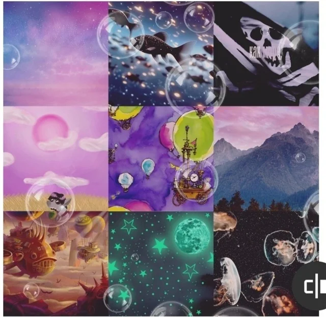 In the world of the Purple Sun you will find... Air Pirates! - My, What to read?, Animation, Literature, Cartoons, Painting, The author's world, Pirates, Treasure Island, Starry sky, Mythology, Longpost