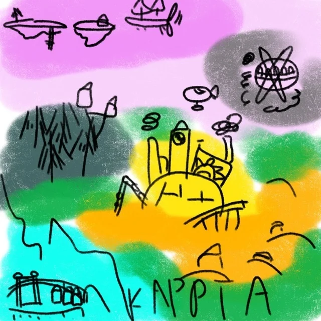 In the world of the Purple Sun you will find... Air Pirates! - My, What to read?, Animation, Literature, Cartoons, Painting, The author's world, Pirates, Treasure Island, Starry sky, Mythology, Longpost