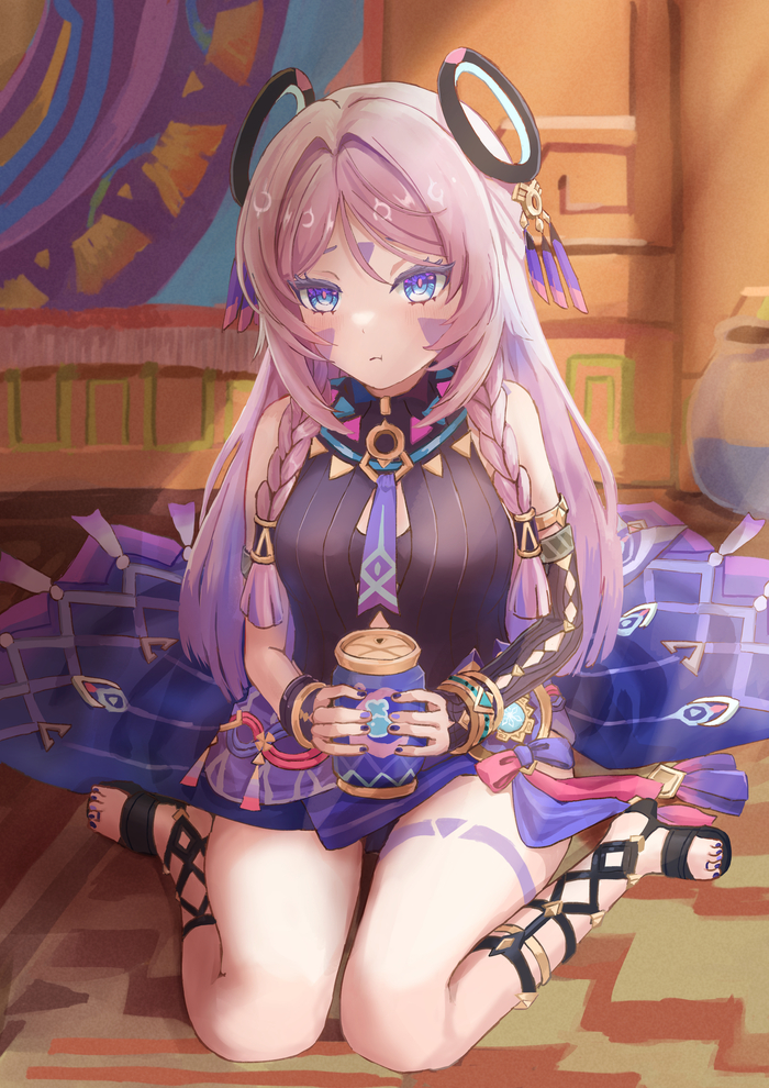  Anime Art, Pixiv, , Citlali (Genshin Impact), Genshin Impact