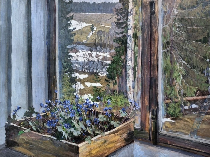С. Ю. Жуковский "Подснежники" (1911)
