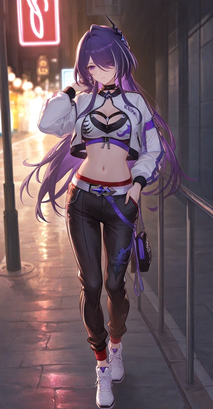  Honkai: Star Rail, Pixiv, Anime Art, ,  , Acheron (Honkai: Star Rail), 