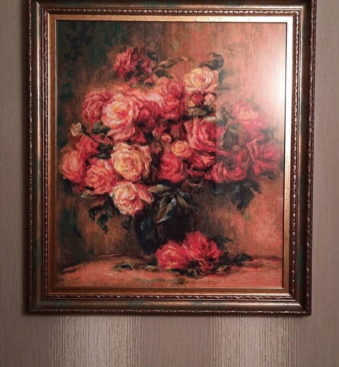 Розы Ренуара