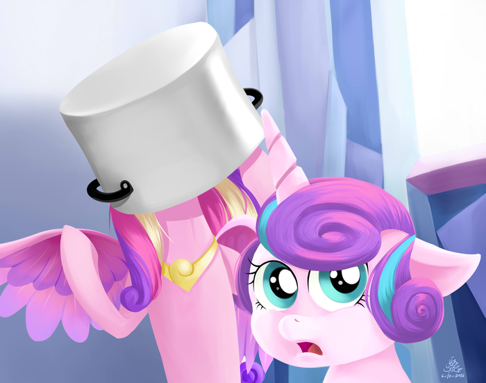 , - ! My Little Pony, Princess Cadance, Flurry Heart