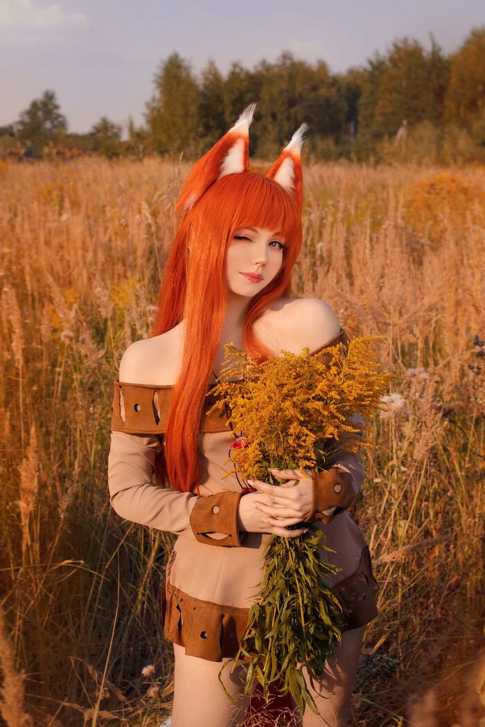   ,      () , , , , , Animal Ears, Spice and Wolf, Holo, , Caticornplay
