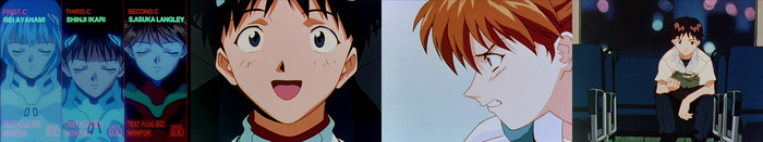  Neon Genesis Evangelion -  XII - "" [ep 16] Evangelion, , , Shinji Ikari, Asuka Langley, Rei Ayanami, Misato Katsuragi, Ritsuko Akagi, , 