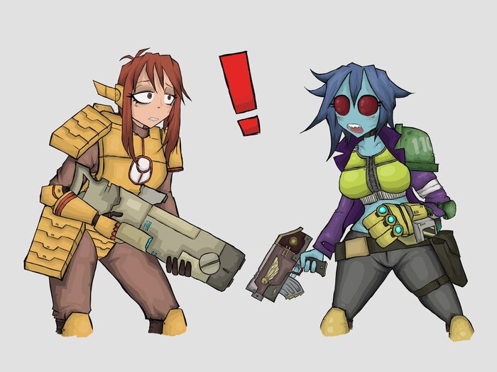  Warhammer 40k, Wh Art, Tau, Rogue Trader