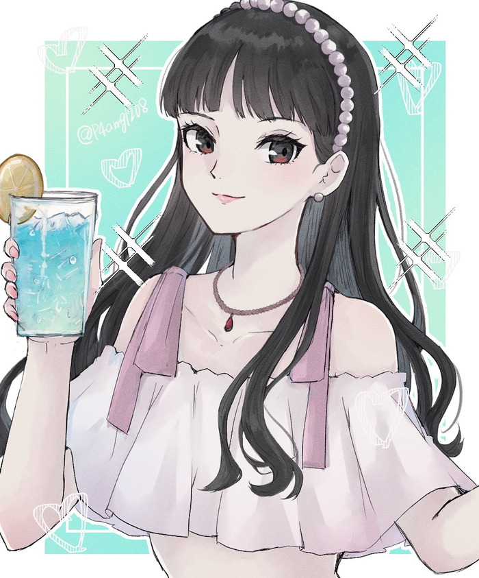  Anime Art, , , Persona, Persona 4, Amagi Yukiko