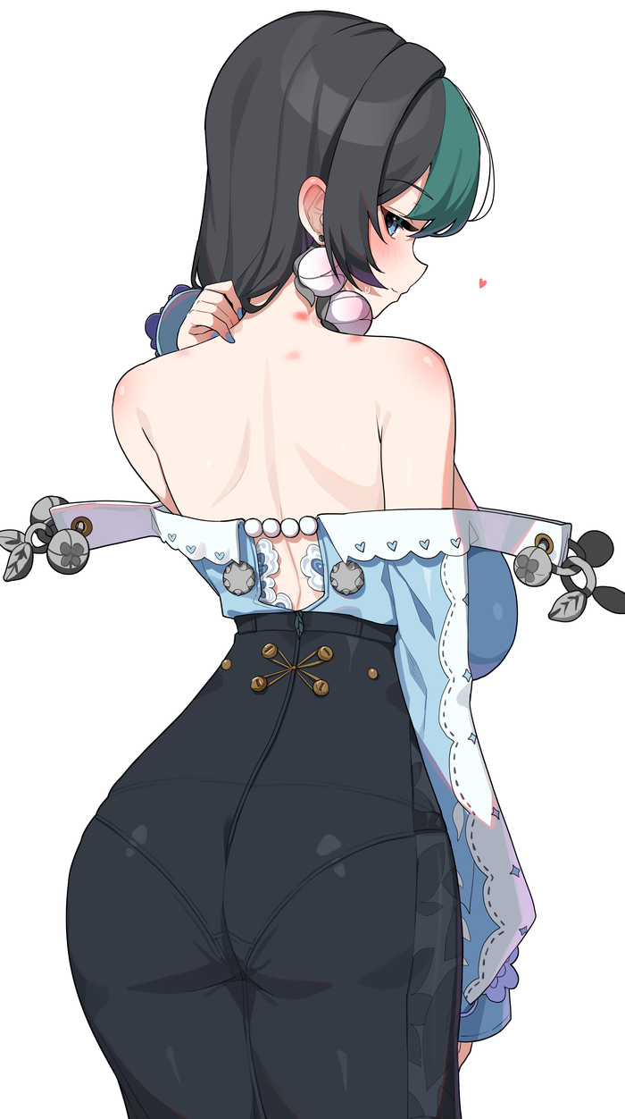 Orchidea Zenless Zone Zero, , , , Anime Art, , Orchidea (zzz)
