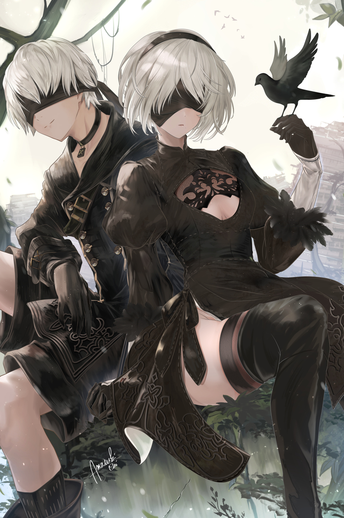  , , Nier Automata, Yorha unit no 2 type B, Yorha unit no 9 type S