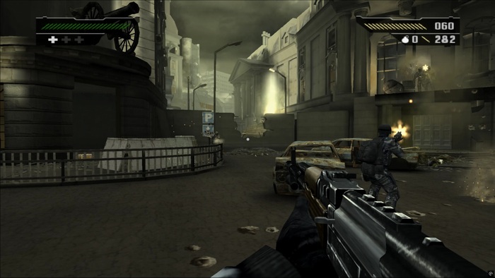 Бой на улицах города