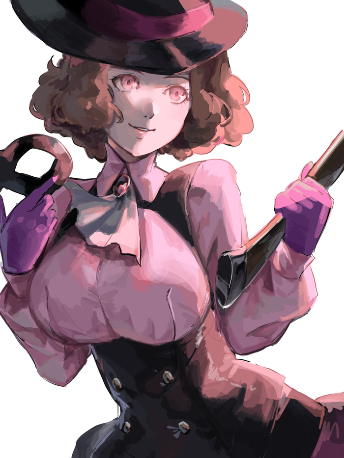  Anime Art, , , Persona, Persona 5, Okumura Haru