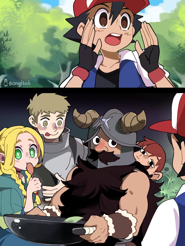     , Anime Art, Dungeon Meshi, Senshi (Dungeon Meshi),  , 