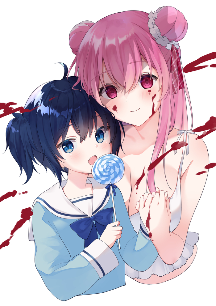 - Anime Art, , Happy sugar Life, Pixiv, , , , Satou Matsuzaka, Shio Kobe