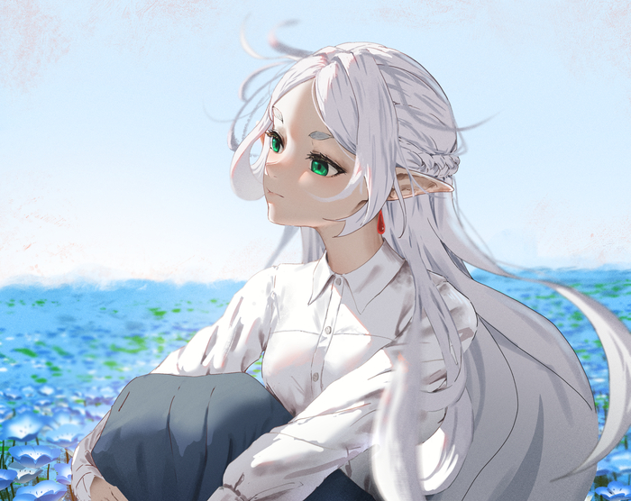  , Anime Art, Frieren, Sousou no Frieren