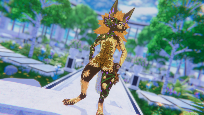 Cookie with honey (or The King of bees) Furry Fox, Furry Art, Vrchat, , , , , Cookie, Honey, 
