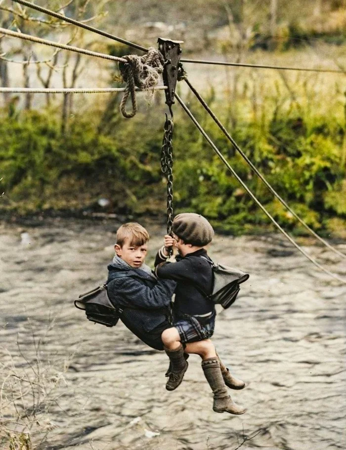 Любопытные фотографии из прошлого Великобритании. 20 раскрашенных фотографий ХХ века. Часть XIX Историческое фото, Старое фото, 20 век, Фотография, Великобритания, Англия, Лондон, Колоризация, Длиннопост