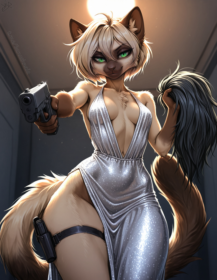  . +  , , Furry edge, Stable Diffusion